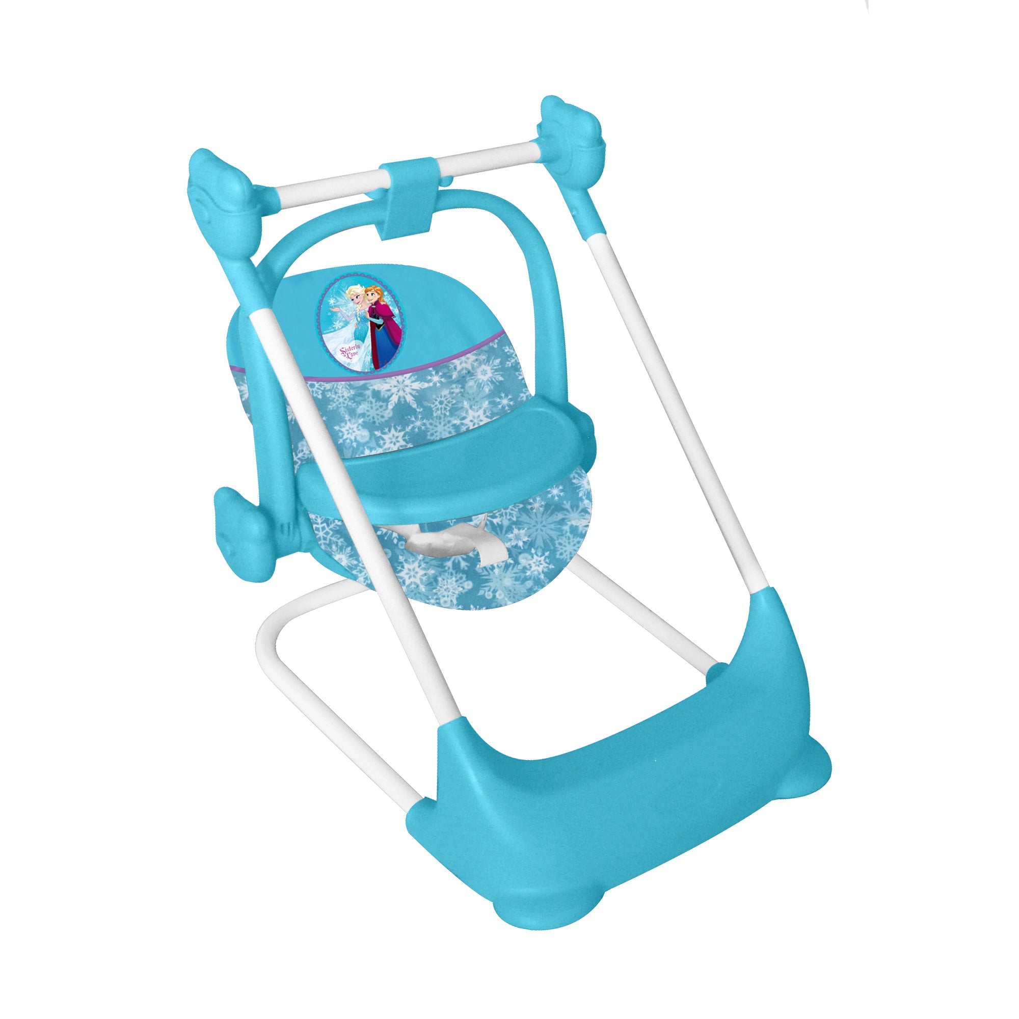 Juguete Coche Travel Muñeca, Cuna Y Silla Comer Frozen