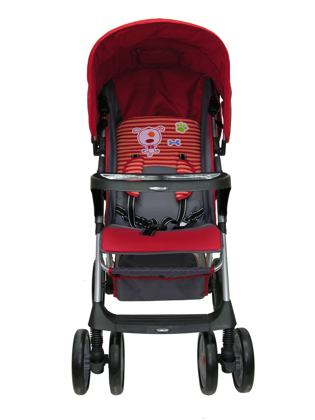 Coche Travel System Zoom Rojo