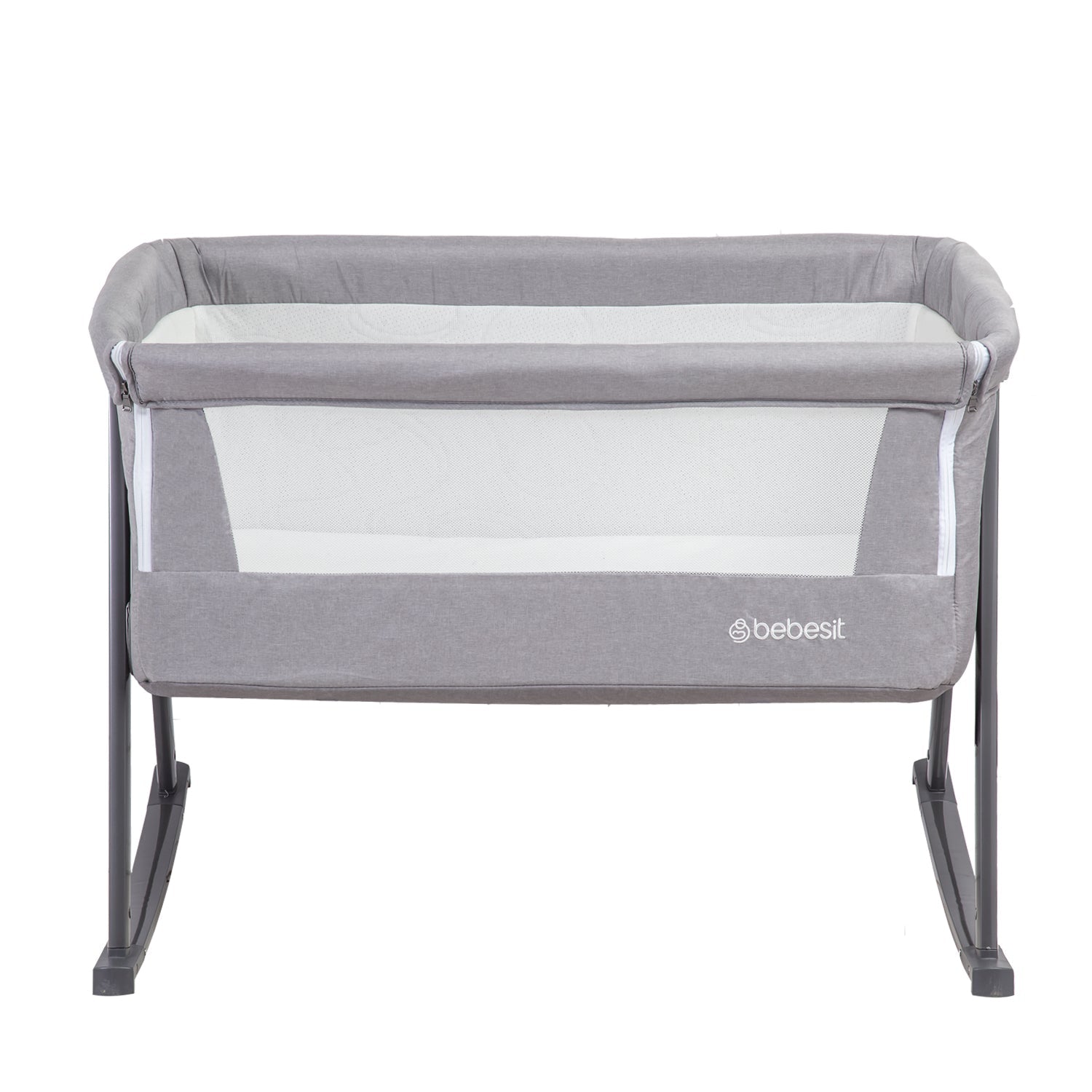 Cuna Moisés Balancín con Mosquitero Gris