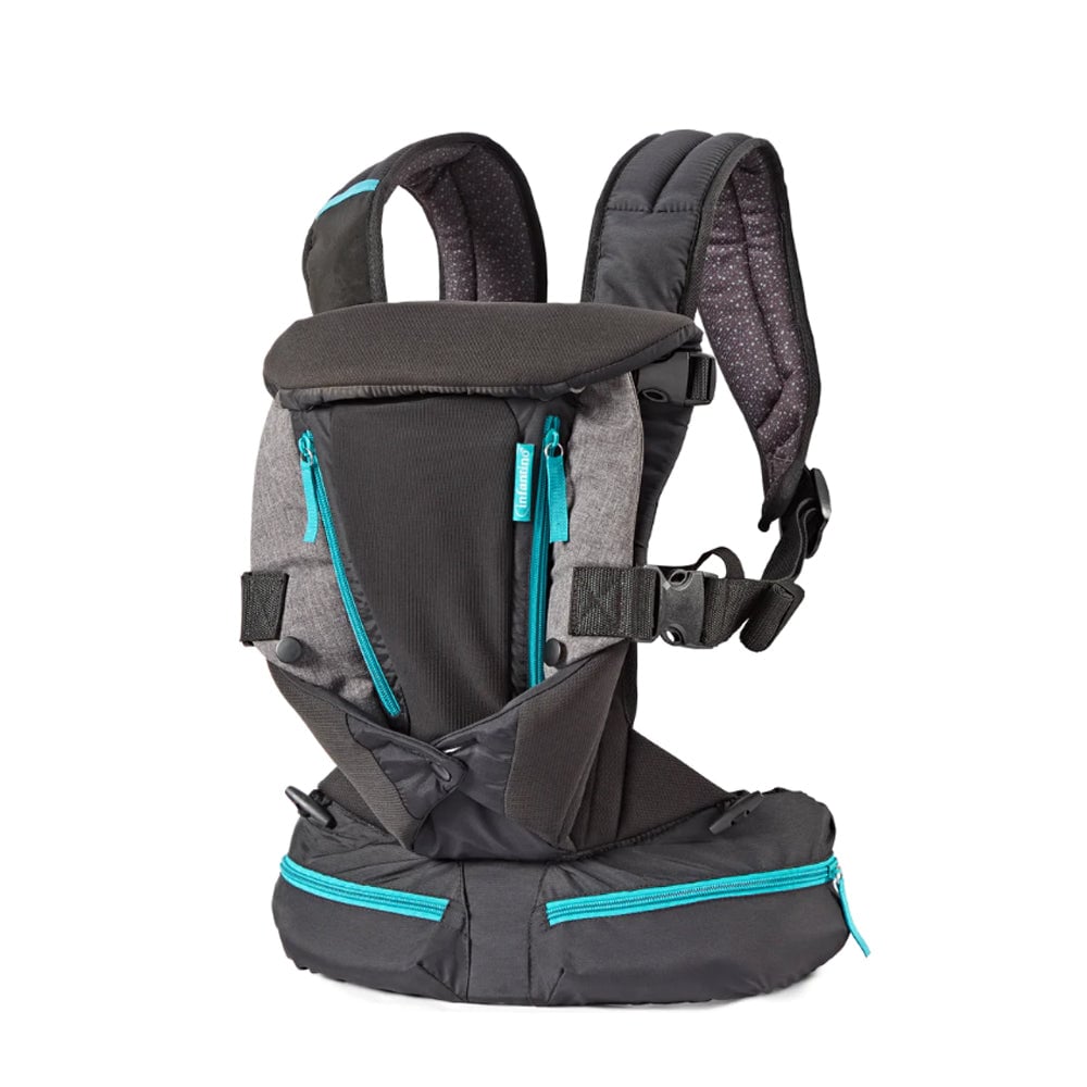 Porta Bebe Carry On Multipocket Negro