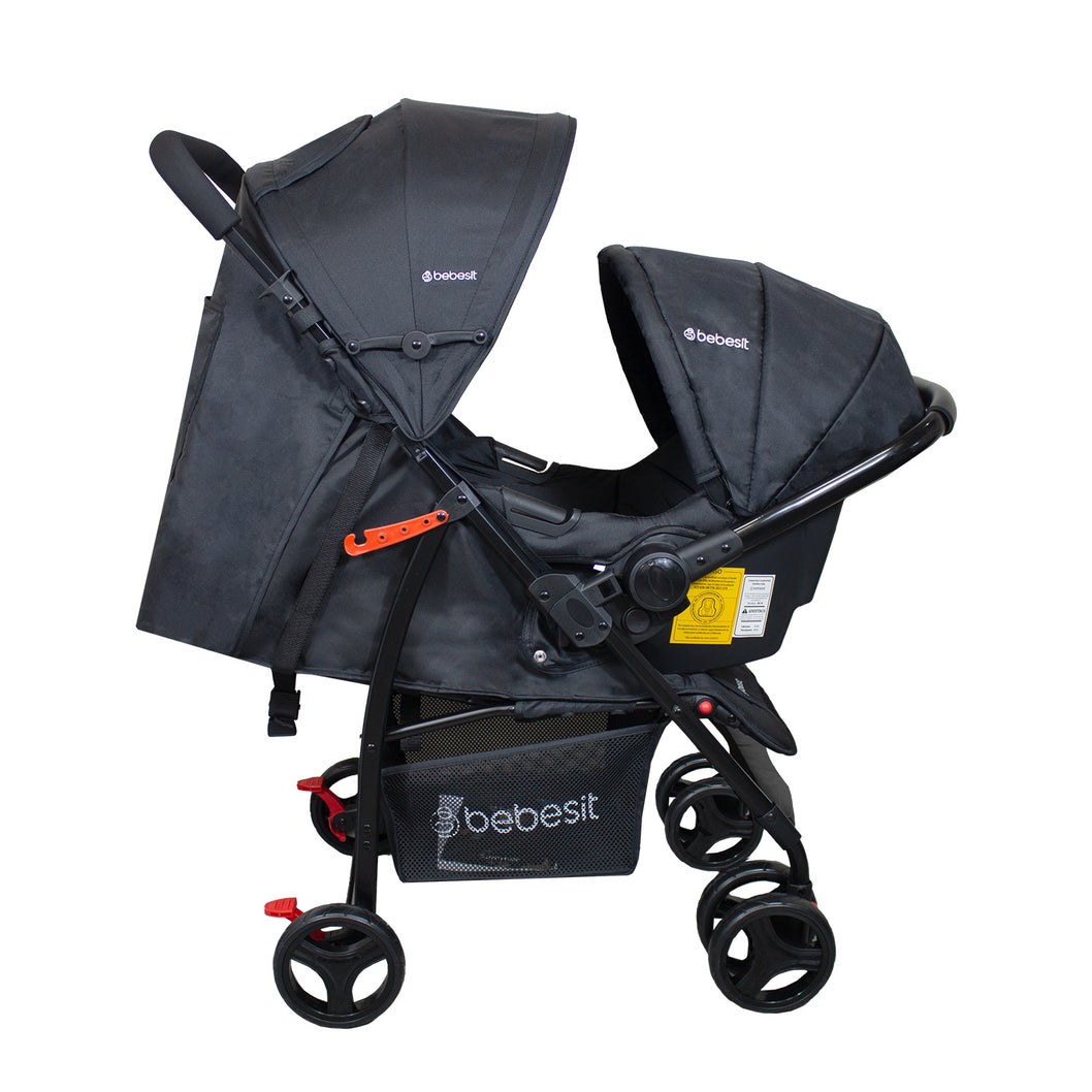 Coche Travel System Summer Negro