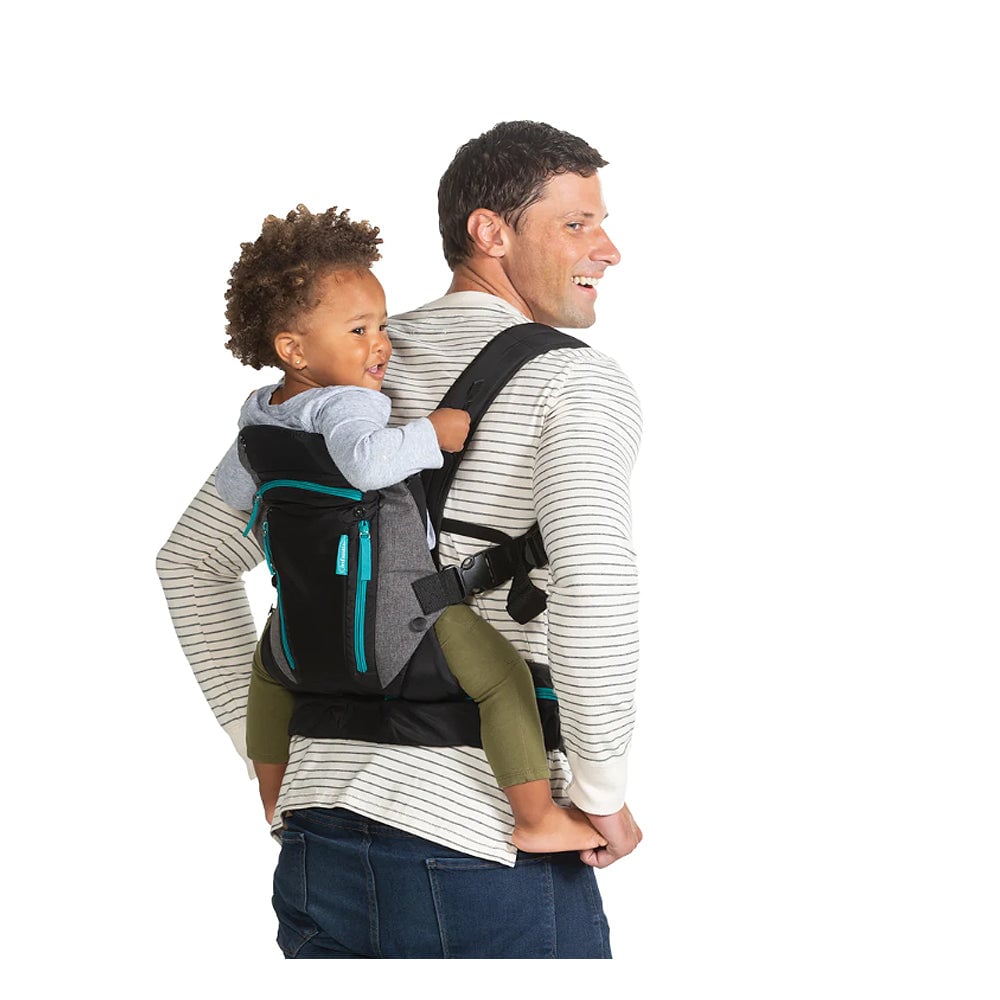 Porta Bebe Carry On Multipocket Negro