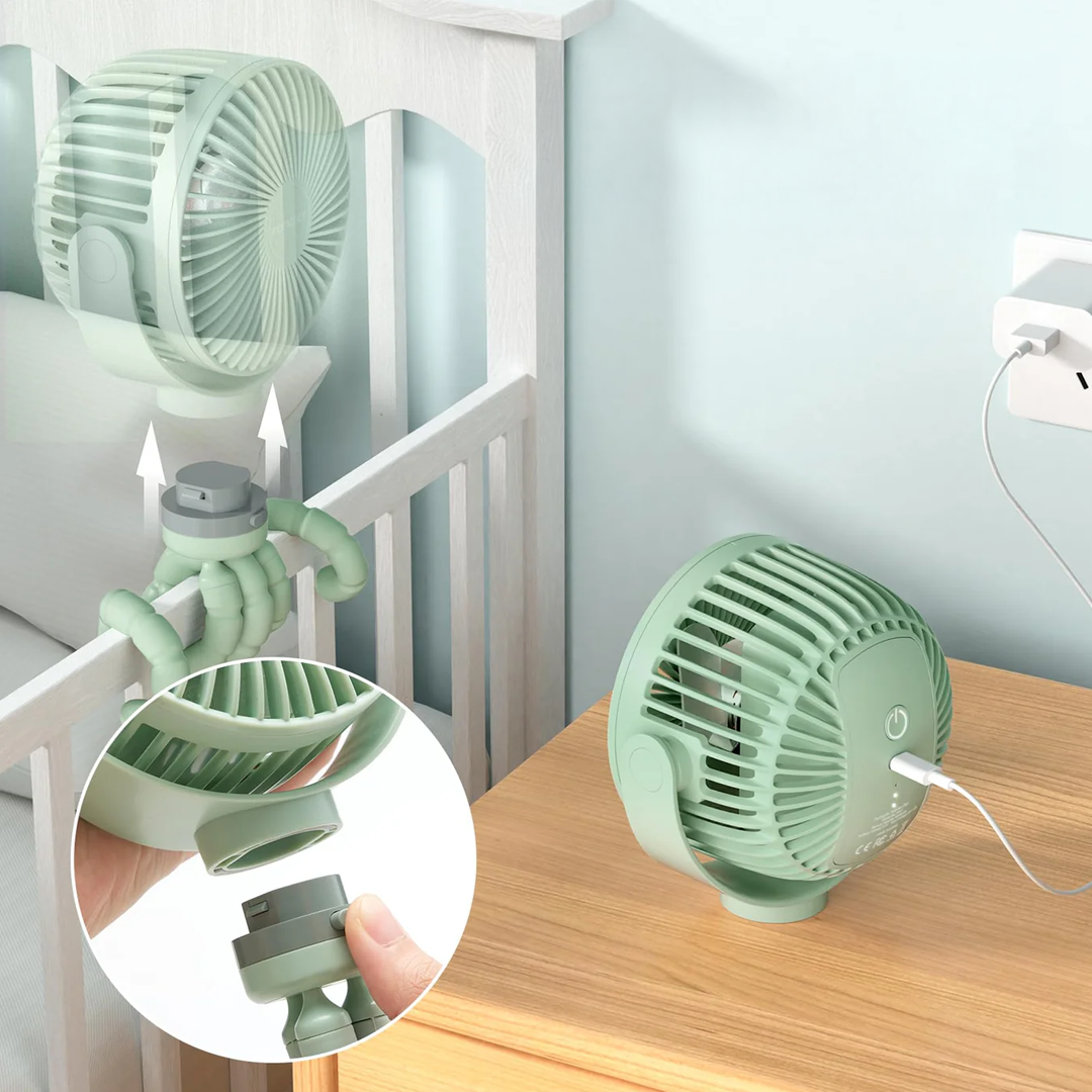 Ventilador Portátil Verde