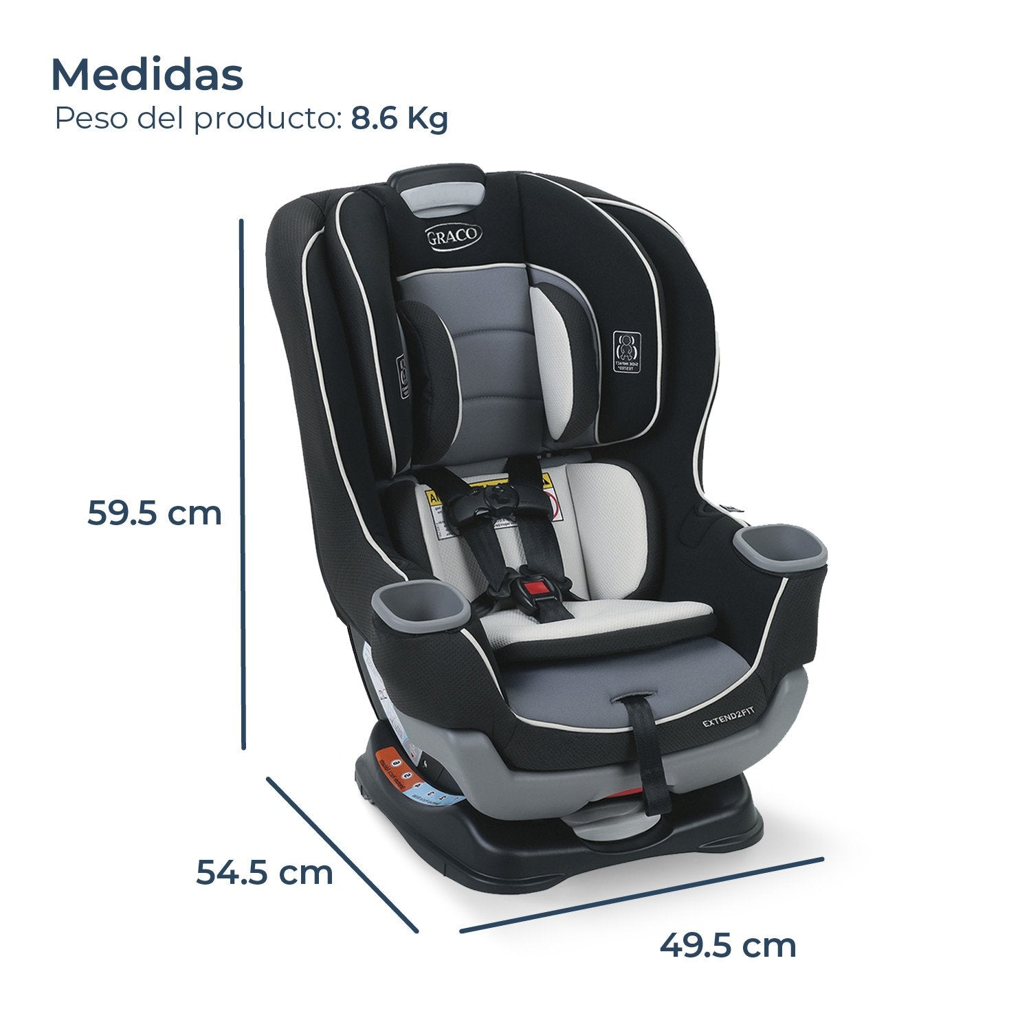 Silla De Auto Extend2fit Gotham Latch