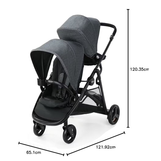 Coche Paseo Ready2grow 2.0 Double Stroller Rafa Graco