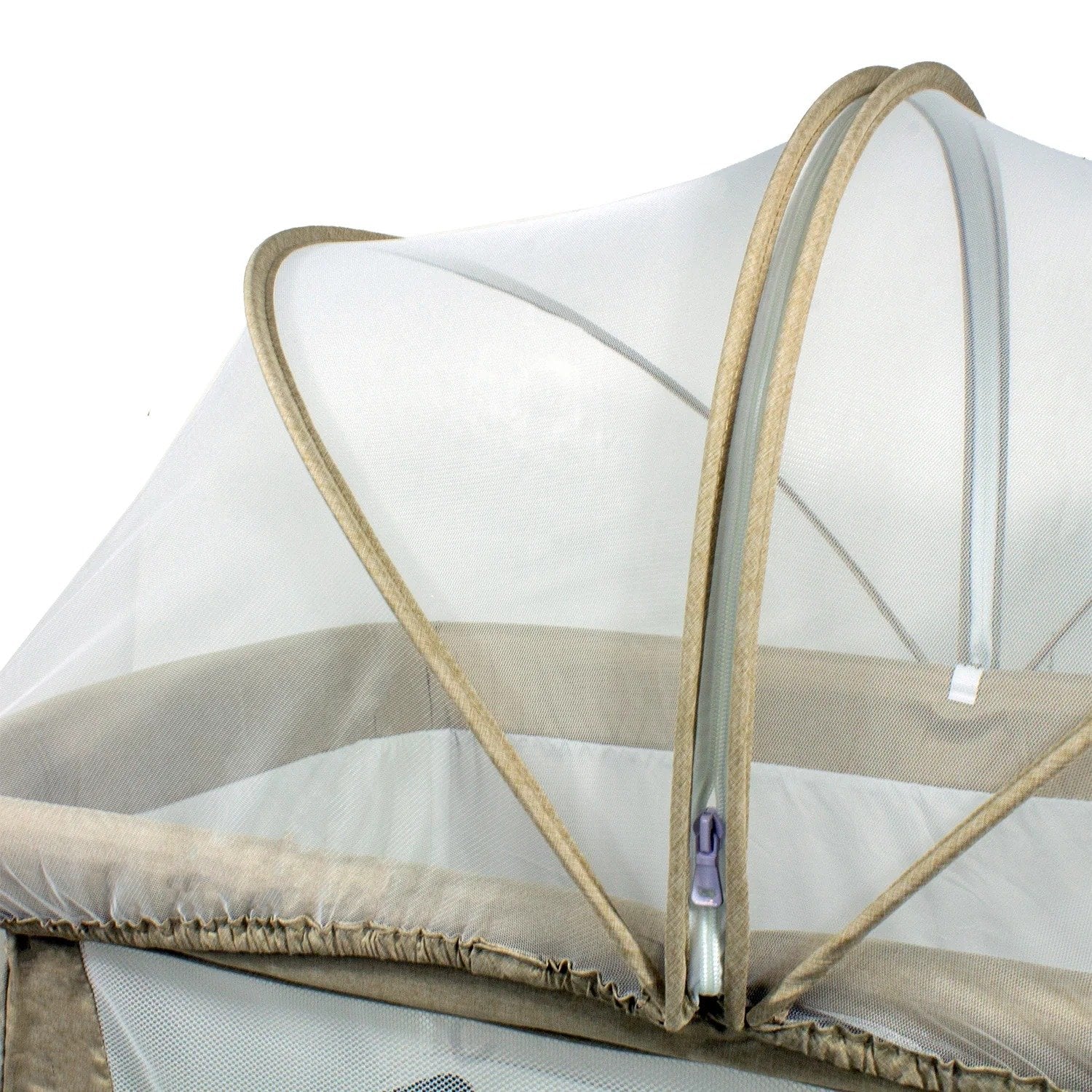 Cuna Colecho Easy Lx Con Mosquitero Beige