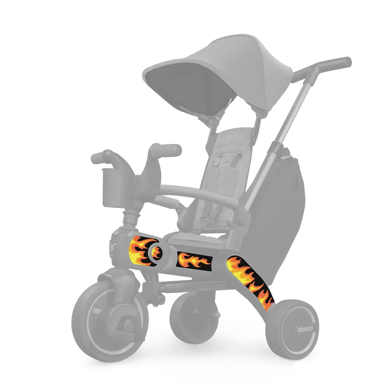 Set Stickers Triciclo Liki Doona Llamas