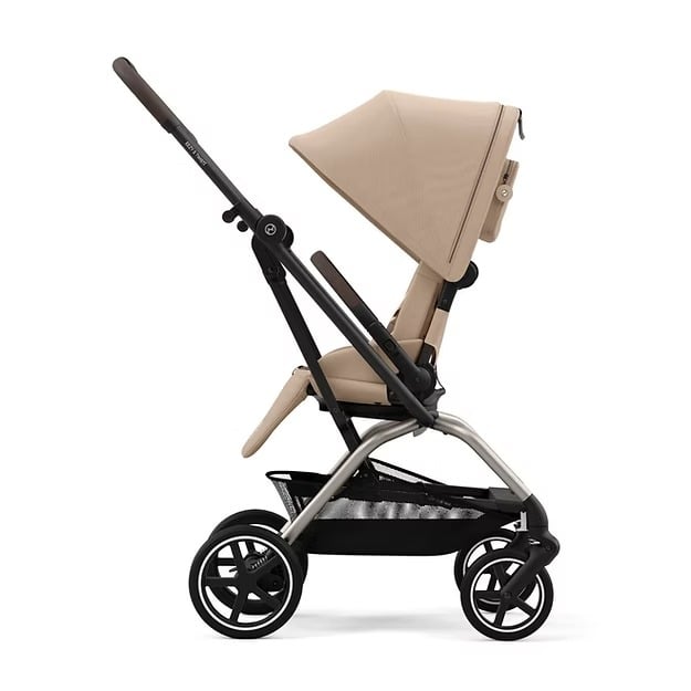 Coche Travel System Eezy Twist Plus Almond Beige + Aton S2 + Base