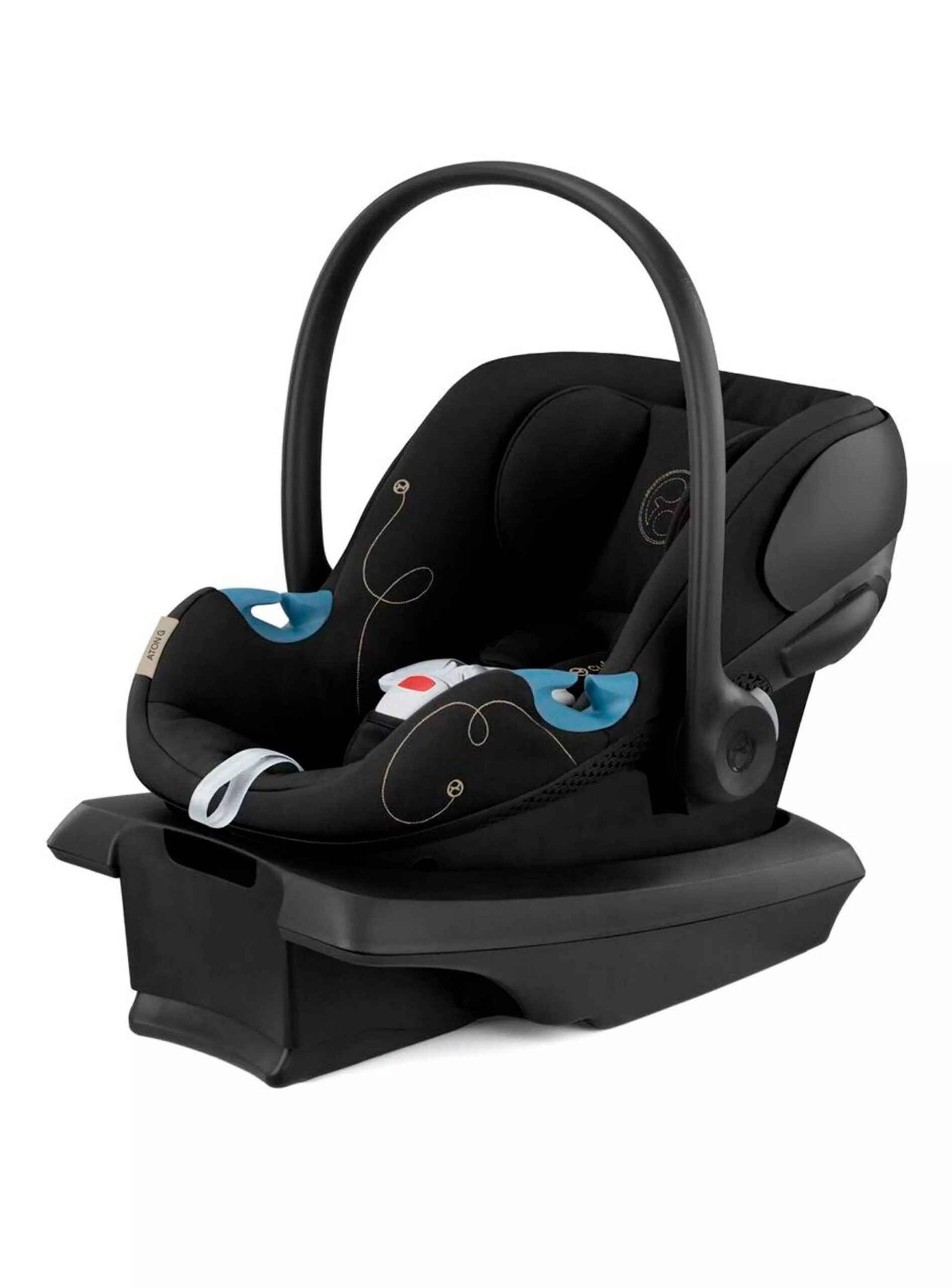 Coche Travel System Orfeo Magic Black + Aton S2 + Base