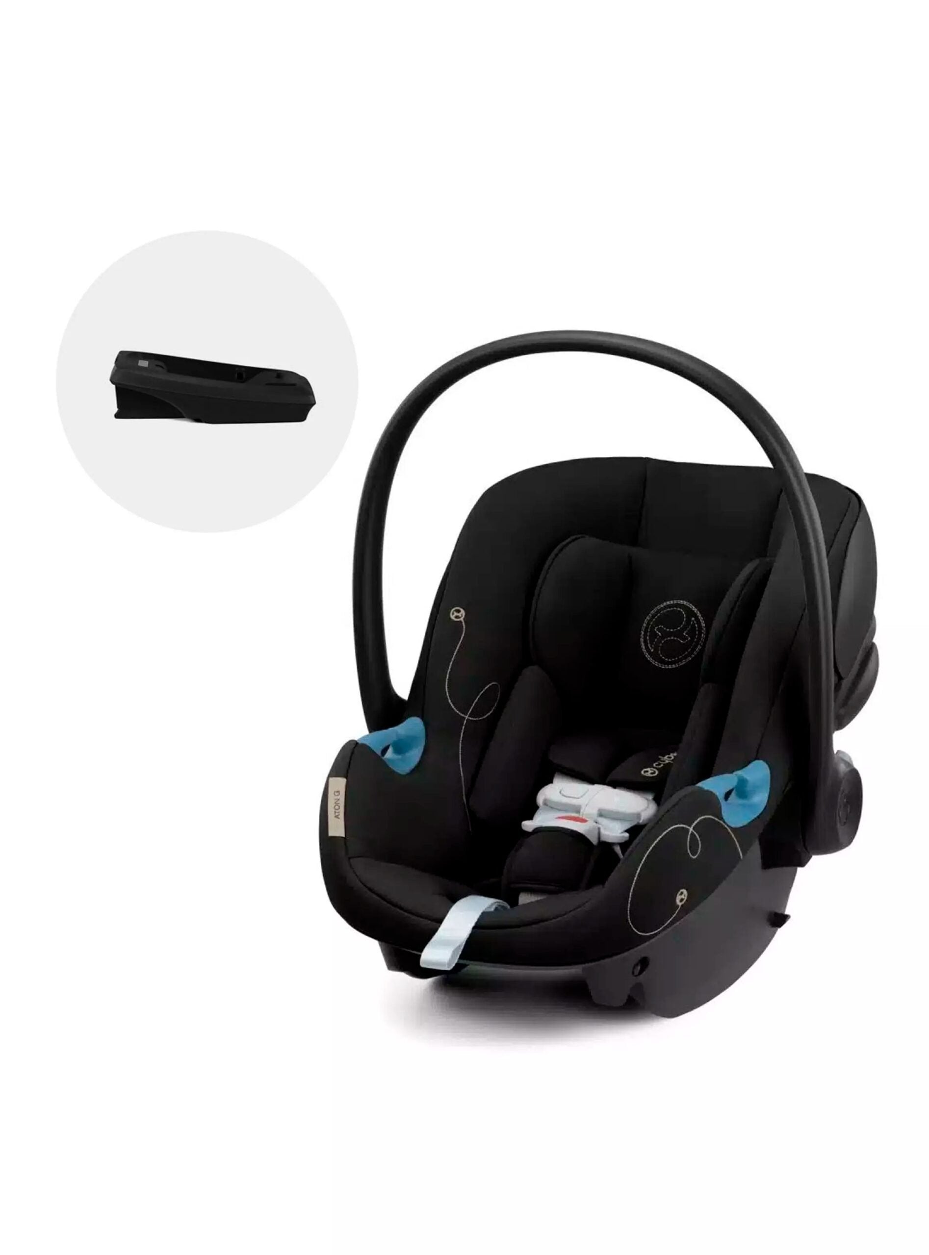 Travel System Gazelle S Stormy Blue + Aton G + Base G