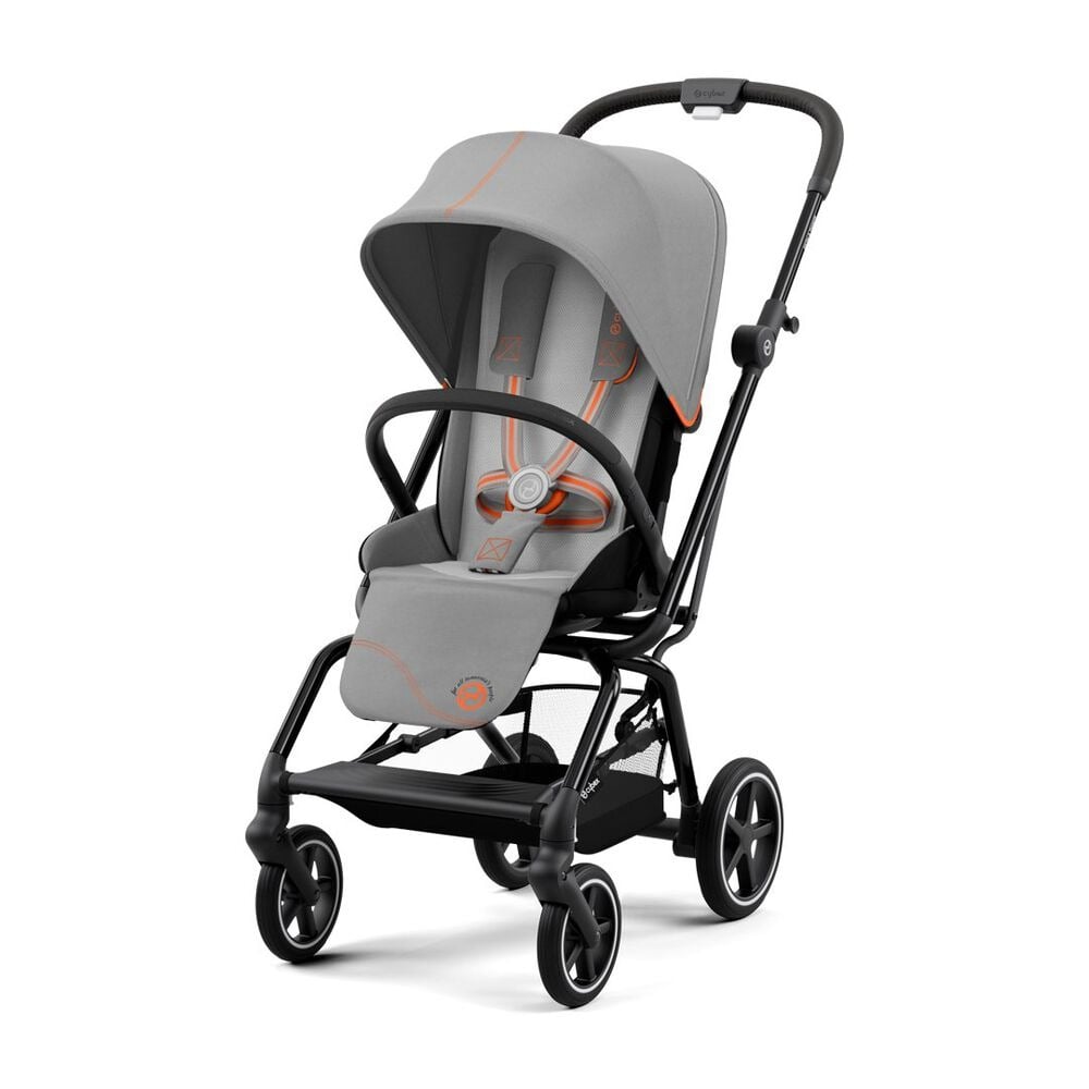 Coche Travel System Eezy S Twist Plus Black Lava Grey + Aton B2 + Base