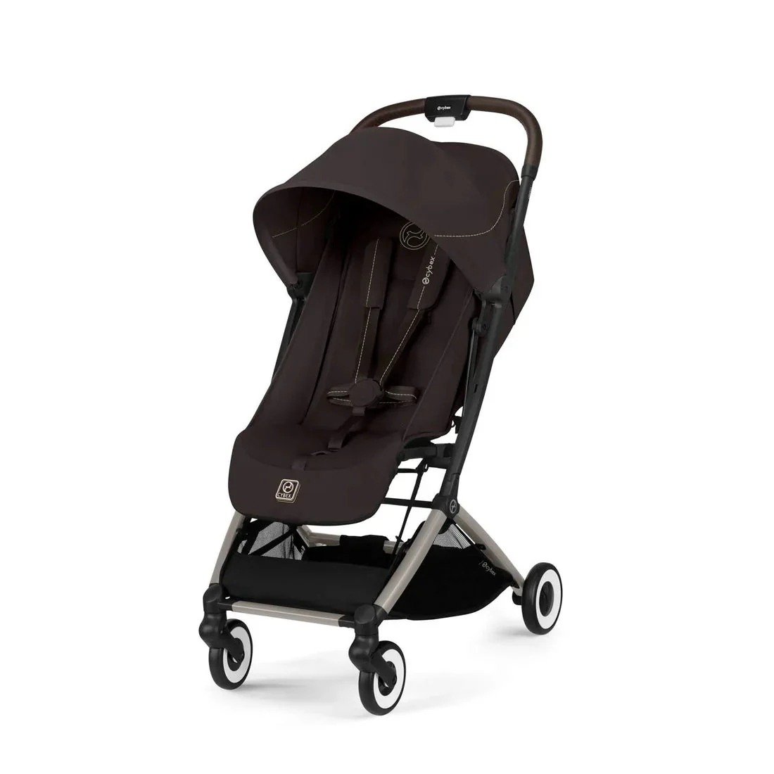 Coche Travel System Orfeo Chocolate Brown + Aton S2 + Base