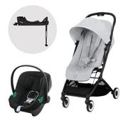 Travel System Orfeo Black Fog Grey + Aton B2 + Base