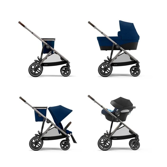 Coche Travel System Gazelle S Moon Black + Aton S2 + Base