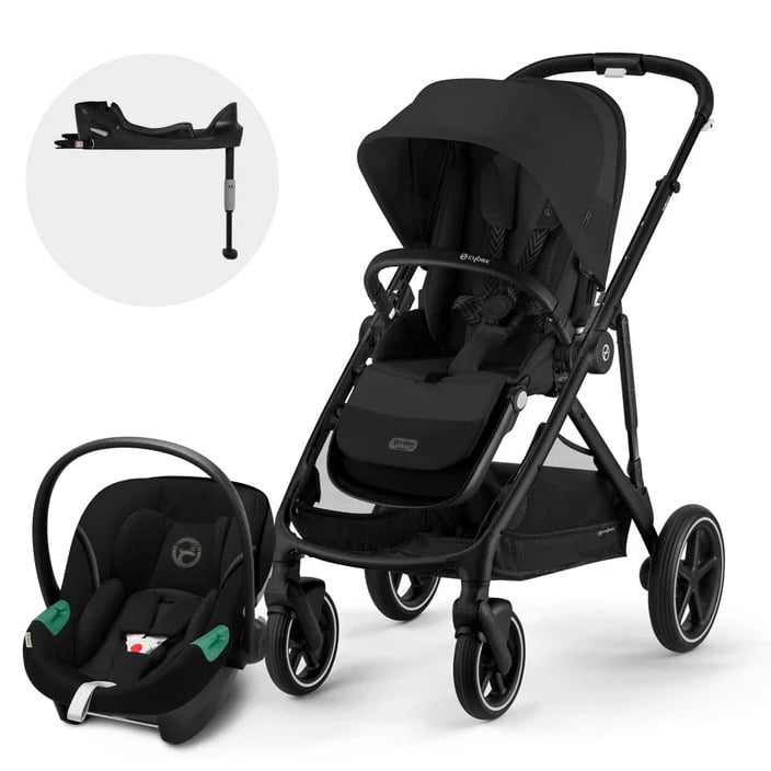 Coche Travel System Gazelle S Moon Black + Aton S2 + Base