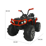 Cuadrimoto Big Quad 1288 Roja Bebesit