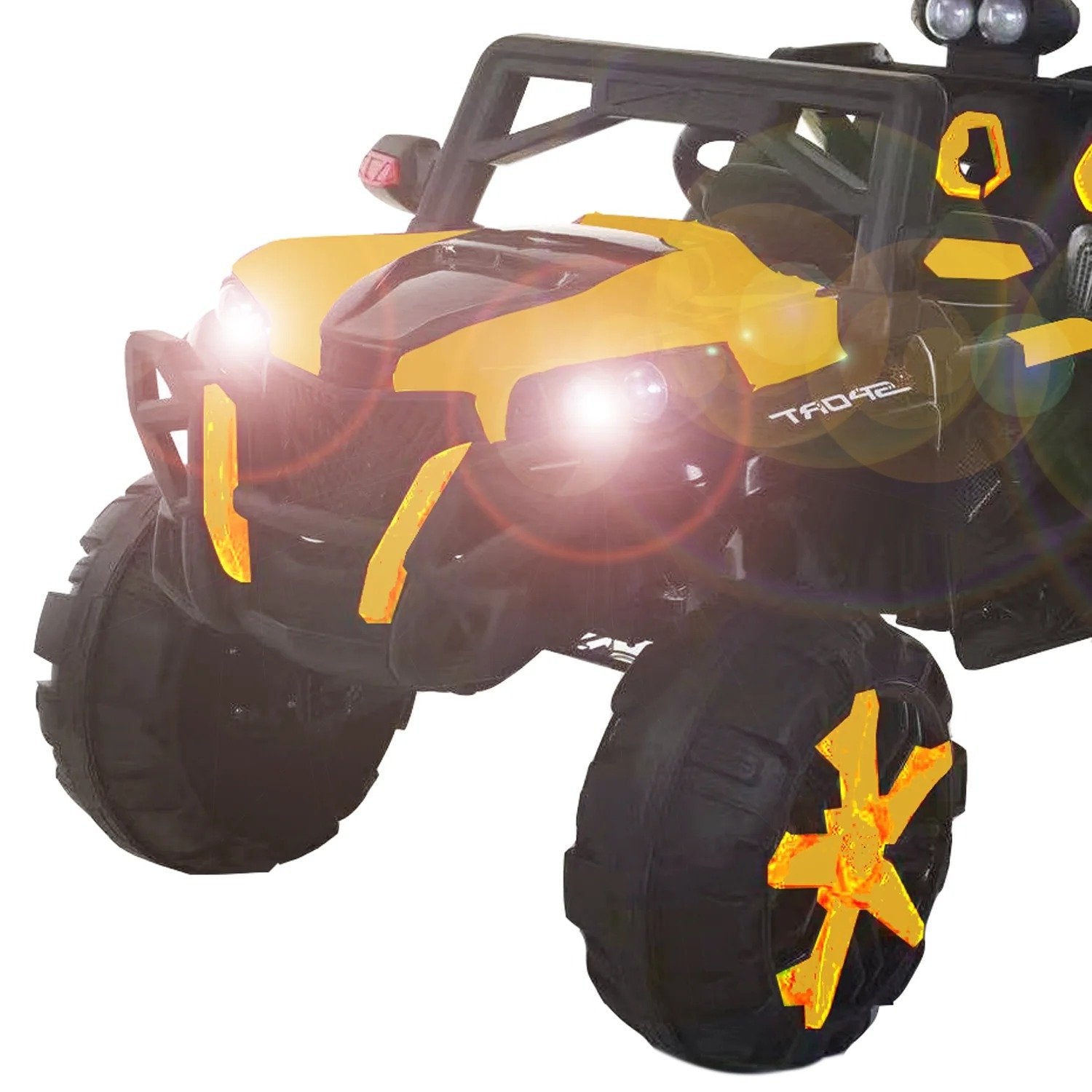 Auto A Batería Jeep All Track Naranjo Bebesit