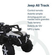 Camioneta All Track Blanco Bebesit
