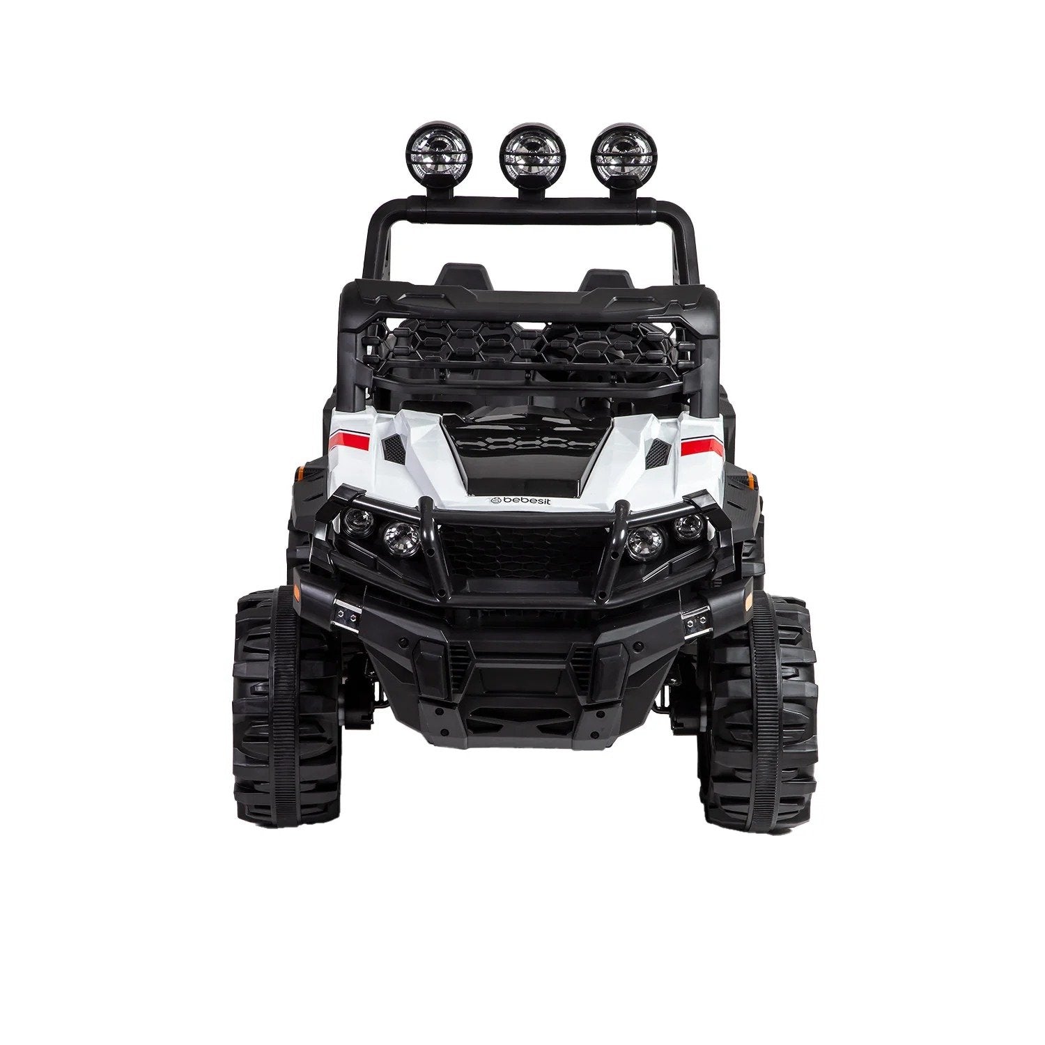 Camioneta Eléctrica Suv Todo Terreno Explorer Blanco Bebesit