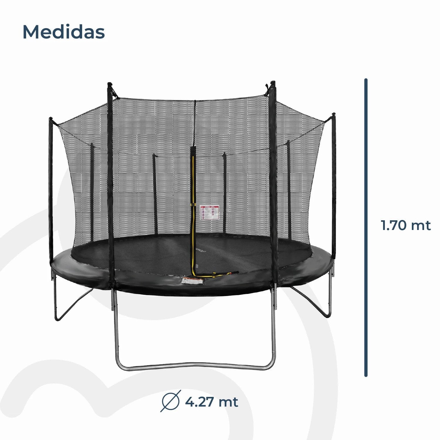 Cama Elástica Trampolín 4,27 Mt + Malla Seguridad Bebesit
