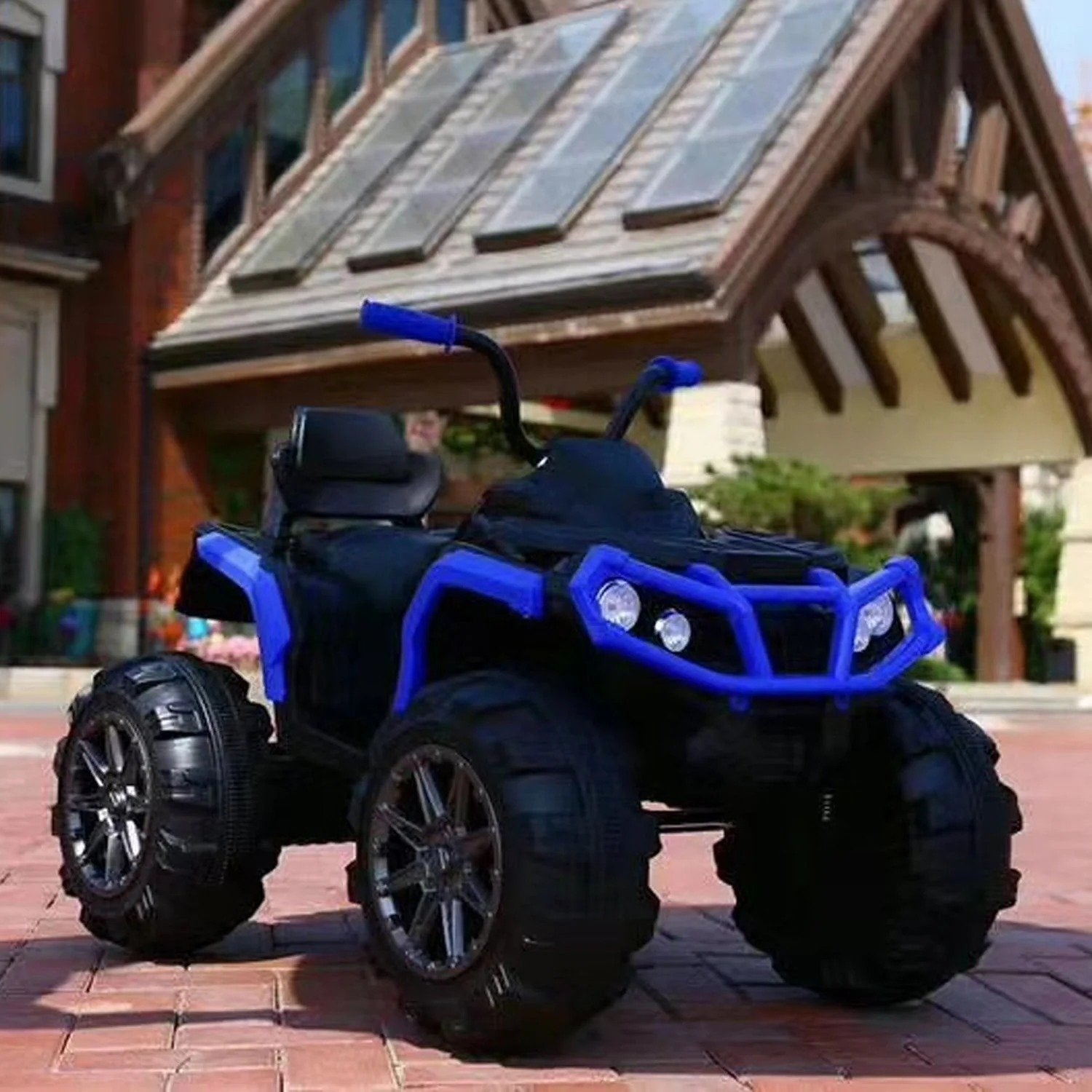 Cuatrimoto A Batería Bebesit Newquad - Azul