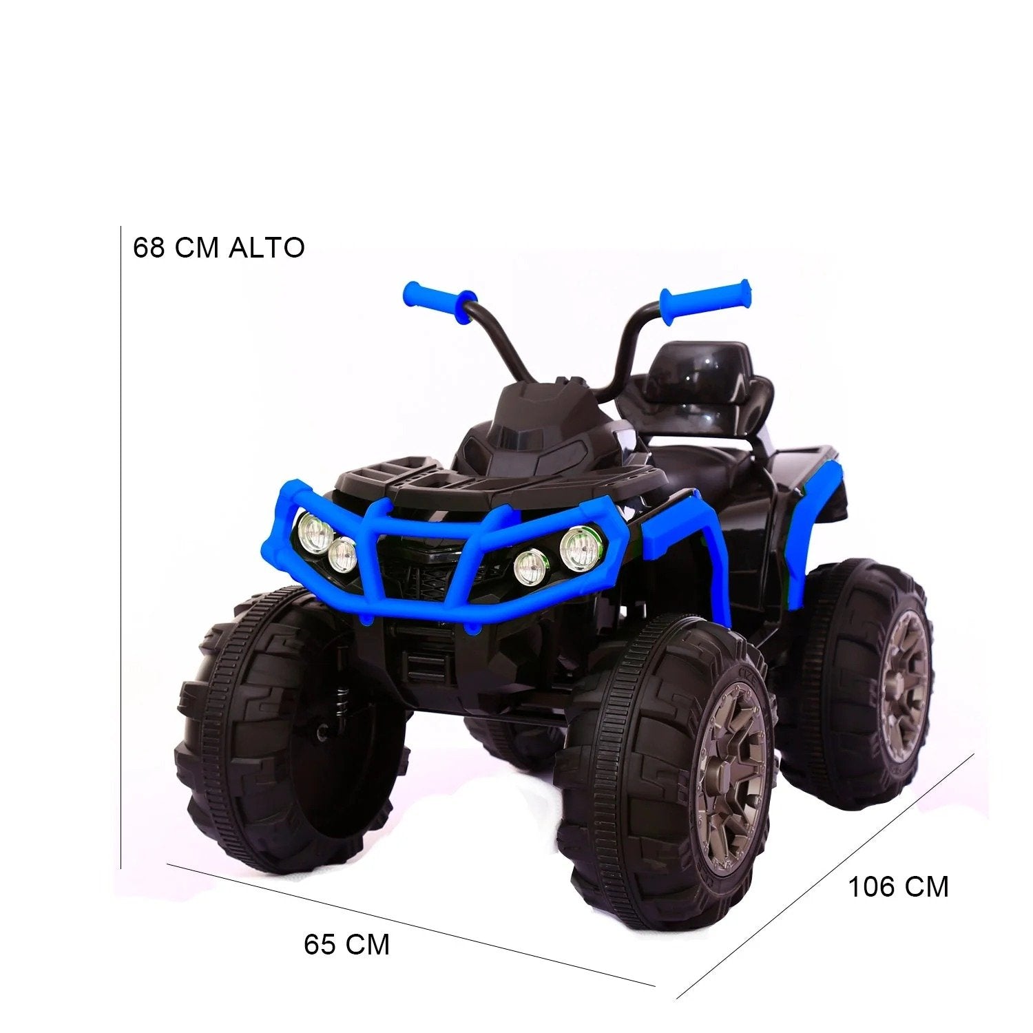 Cuatrimoto A Batería Bebesit Newquad - Azul