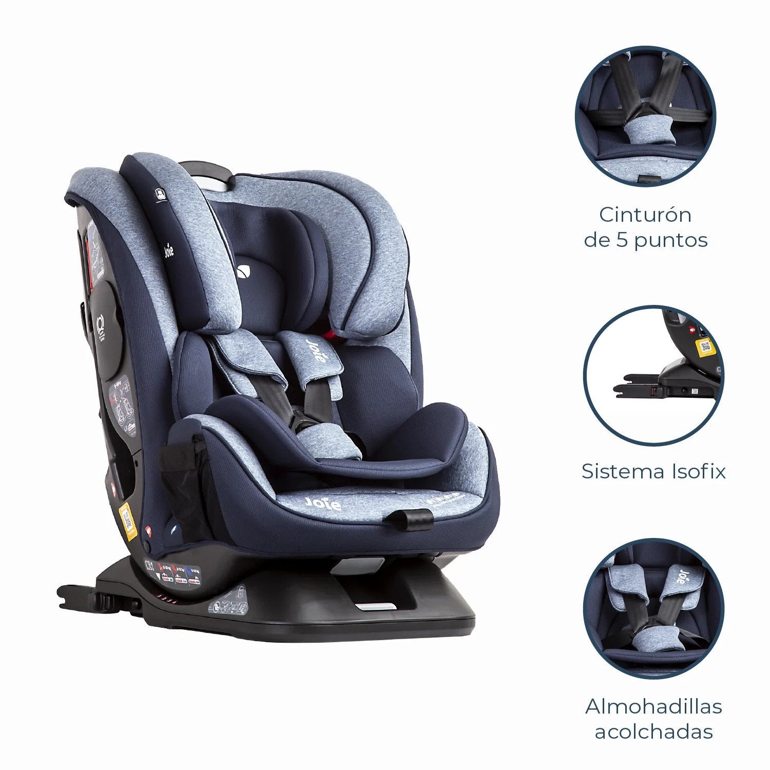 Silla De Auto Convertible Every Stage Fx Azul Joie