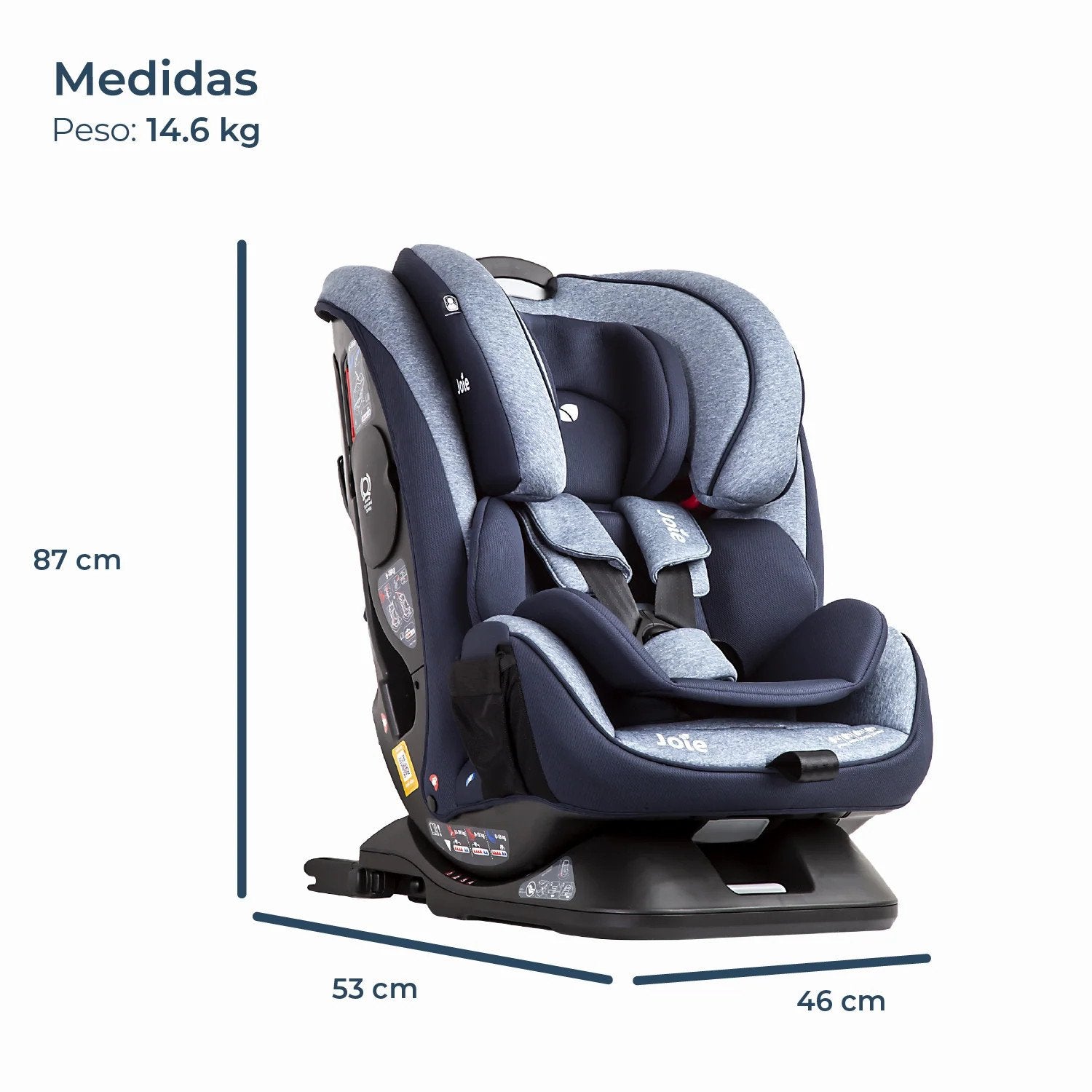 Silla De Auto Convertible Every Stage Fx Azul Joie