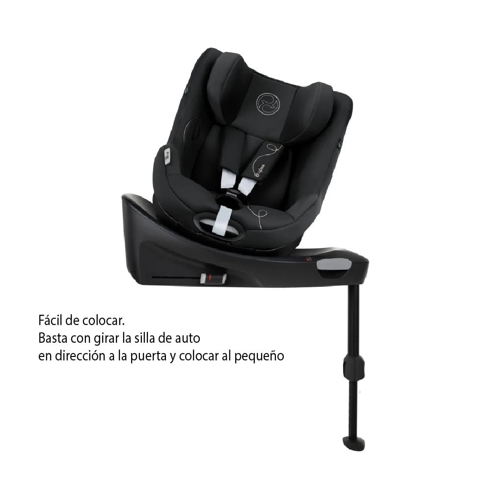 Silla de Auto Convertible 360 Sirona Gi I-size Magic Black