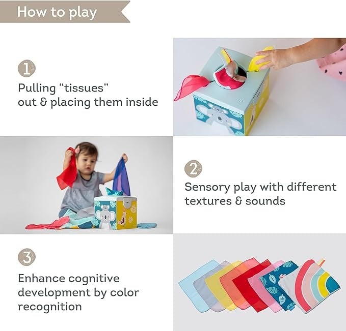 Caja De Pañuelos Kimmy Koala Wonder Taftoys