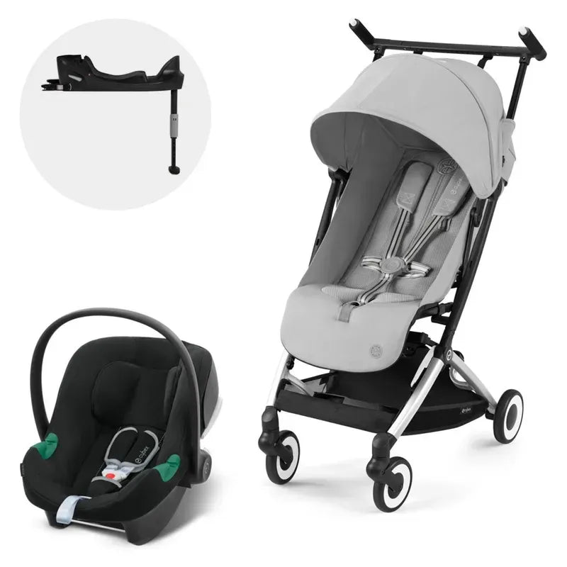 Coche Travel System Libelle Fog Grey + Aton B2 + Base