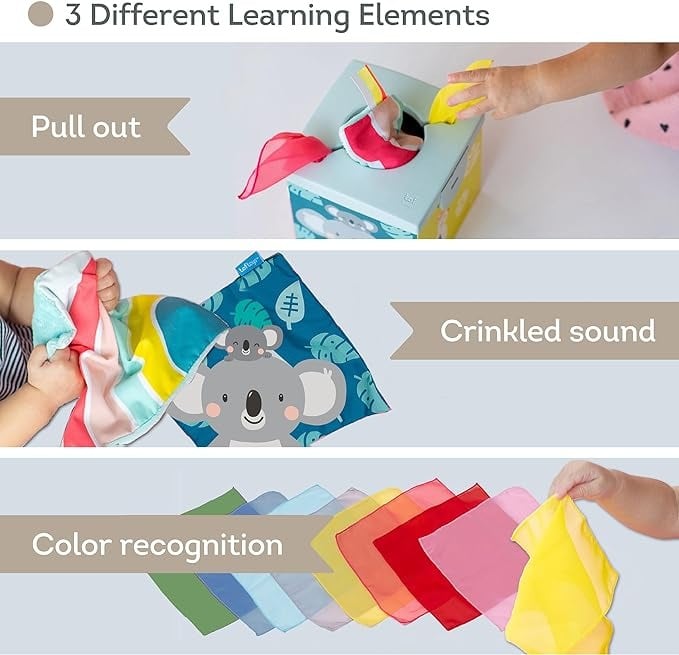 Caja De Pañuelos Kimmy Koala Wonder Taftoys