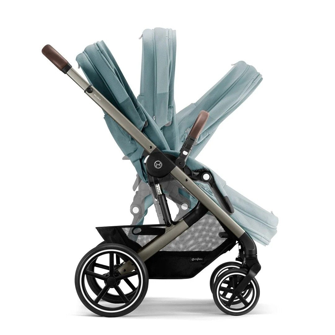 Coche Travel System Balios S Lux 3.0 Sky Blue + Aton G + Base G