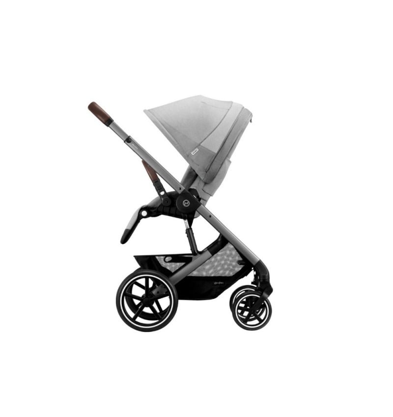 Coche Paseo Balios S Lux 3.0 Silver Lava Grey