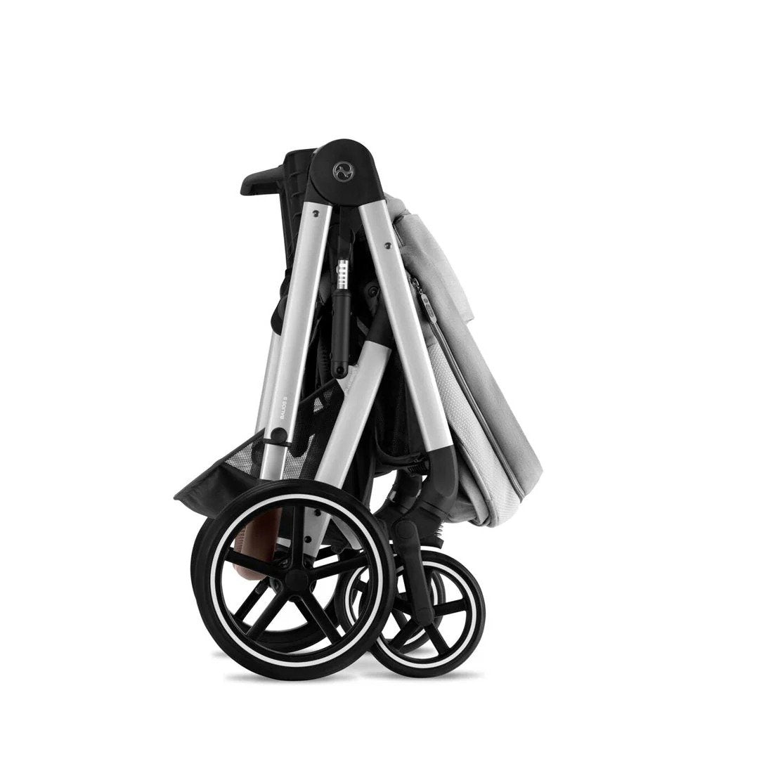 Coche Travel System Balios S Lux 3.0 Silver Lava Grey + Aton S2 + Base