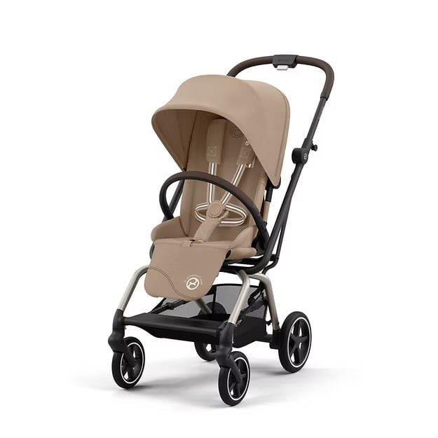 Coche Travel System Eezy Twist Plus Almond Beige + Aton S2 + Base