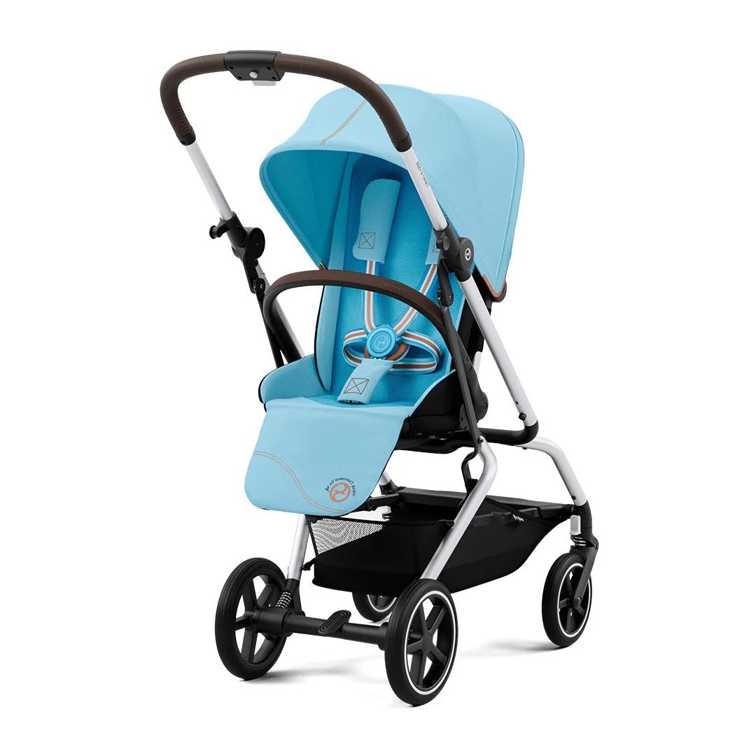 Coche Paseo Eezy S Twist Plus 2 Beach Blue Turquesa