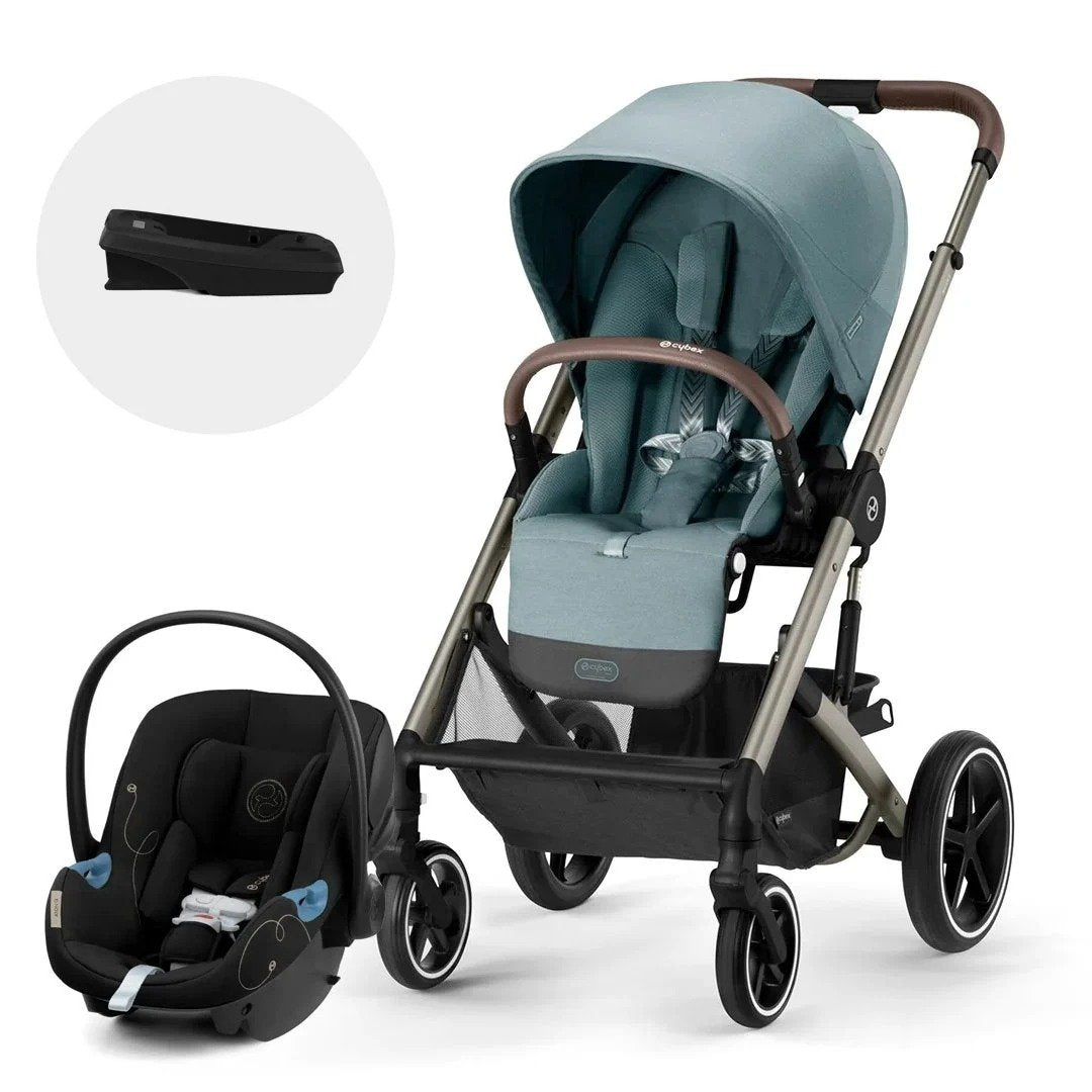 Coche Travel System Balios S Lux 3.0 Sky Blue + Aton G + Base G