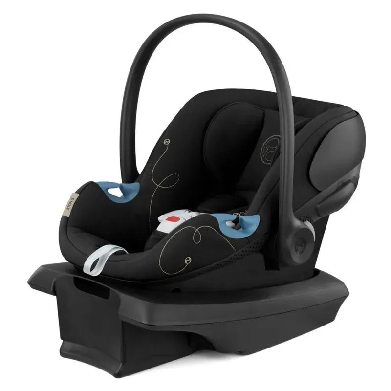 Coche Travel System Orfeo Stormy Blue + Aton G + Base G