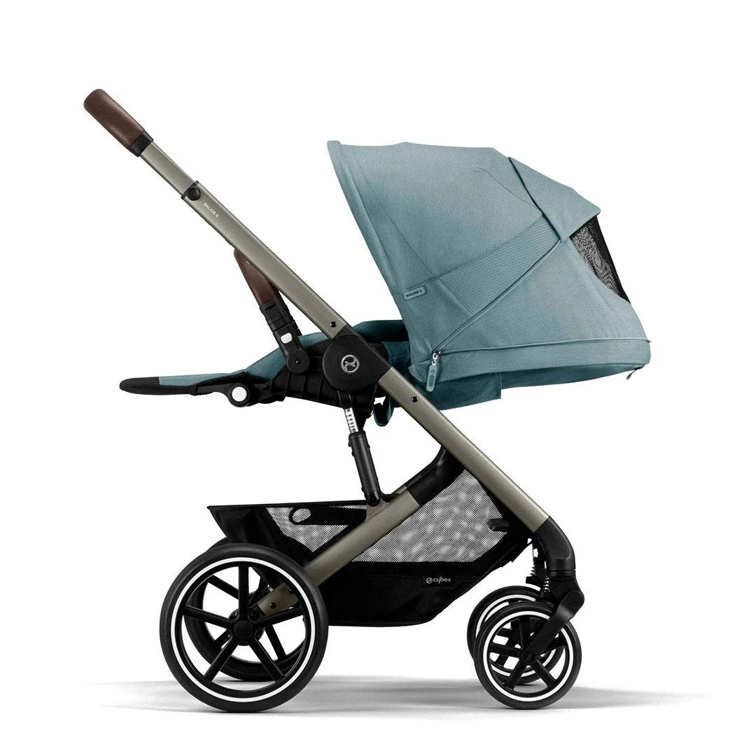 Travel System Balios S Lux 3.0 Sky Blue + Aton S2 + Base