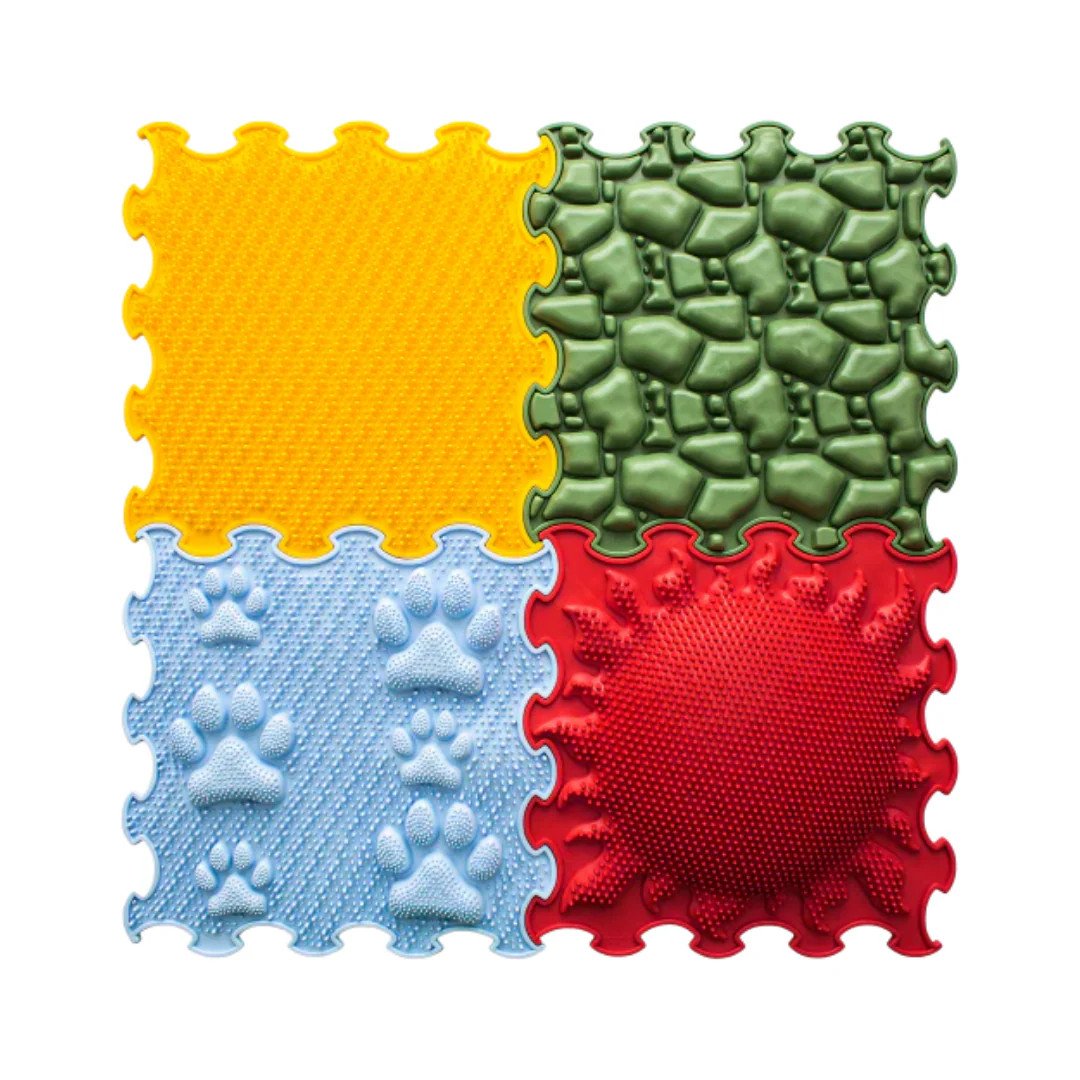 Alfombra Sensorial - 4 Piezas - Fantastic Four Set