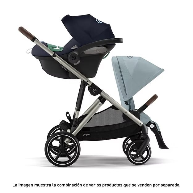 Coche Travel System Gazelle S Stormy Blue + Aton S2 + Base