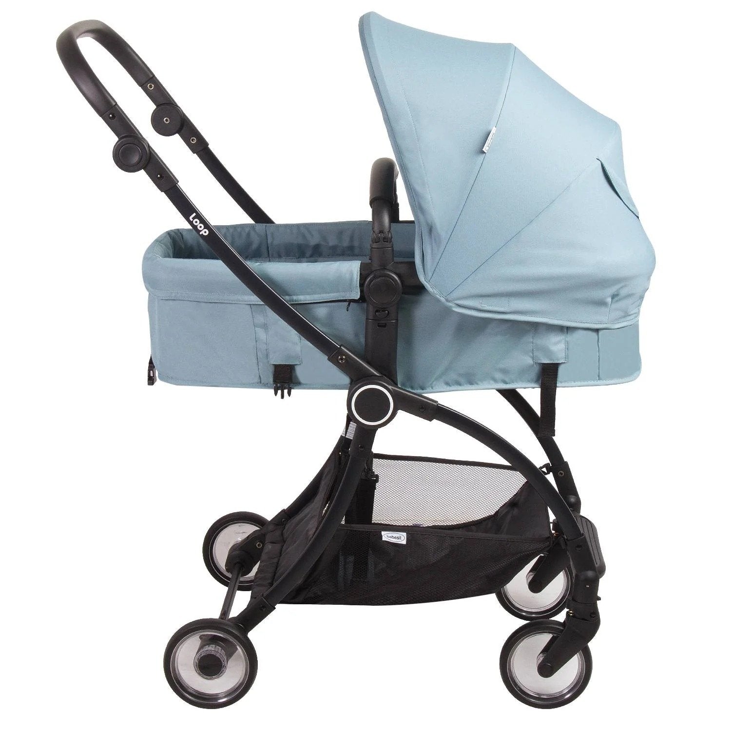 Coche Travel System Loop Azul Bebesit