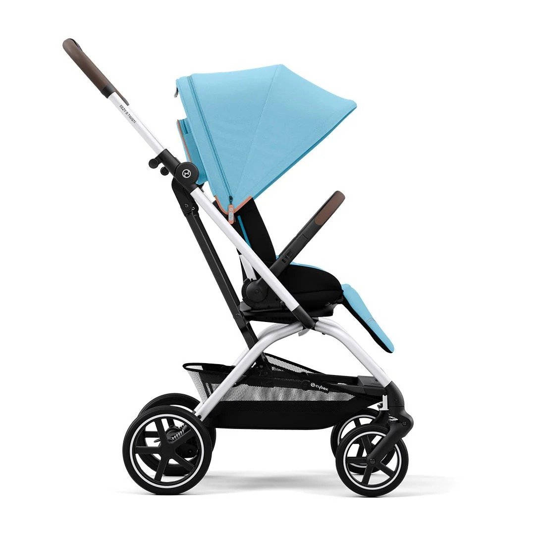 Coche Paseo Eezy S Twist Plus 2 Beach Blue Turquesa