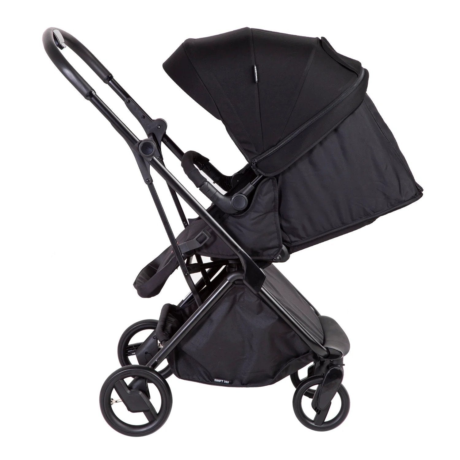 Coche Cuna Travel System Swift 360 Negro