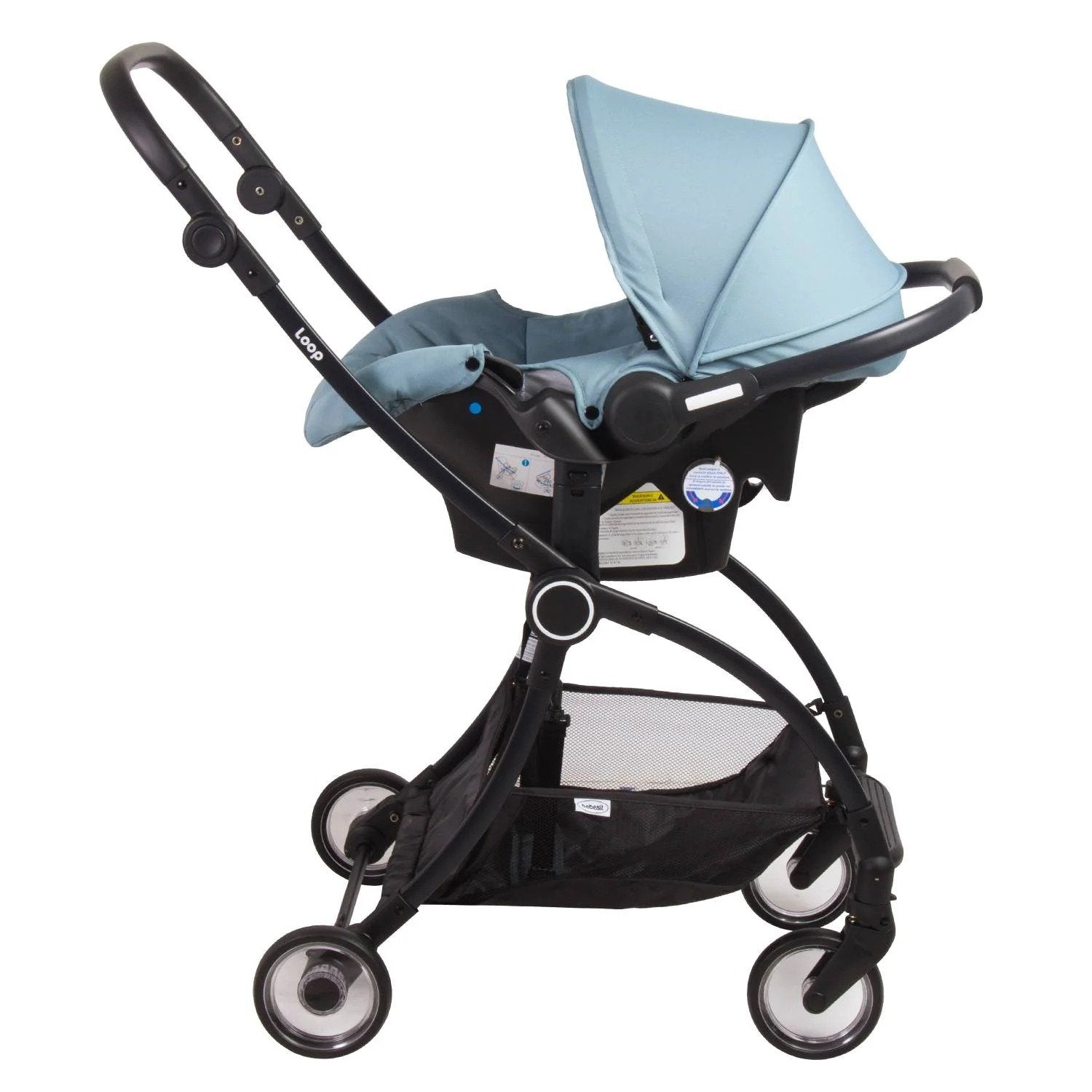 Coche Travel System Loop Azul Bebesit