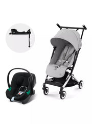 Coche Travel System Libelle Fog Grey + Aton S2 + Base