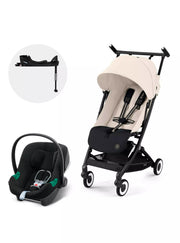 Coche Travel System Libelle Canvas White + Aton B2 + Base