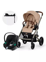 Coche Travel System Balios S Lux 3.0 Almond Beige + Aton B2 + Base