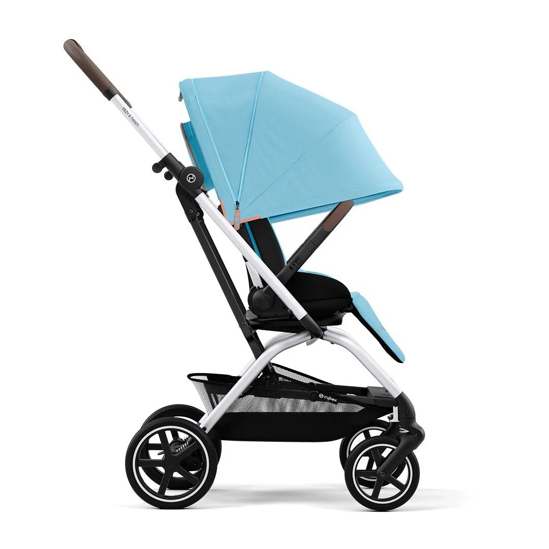 Coche Paseo Eezy S Twist Plus 2 Beach Blue Turquesa